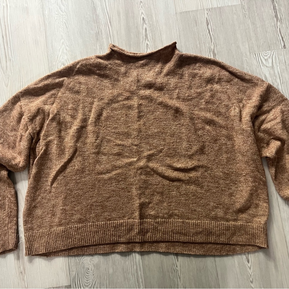 Sonoma Tan Knit Sweater